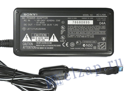   Sony AC-L10 / AC-L10A / AC-L10B